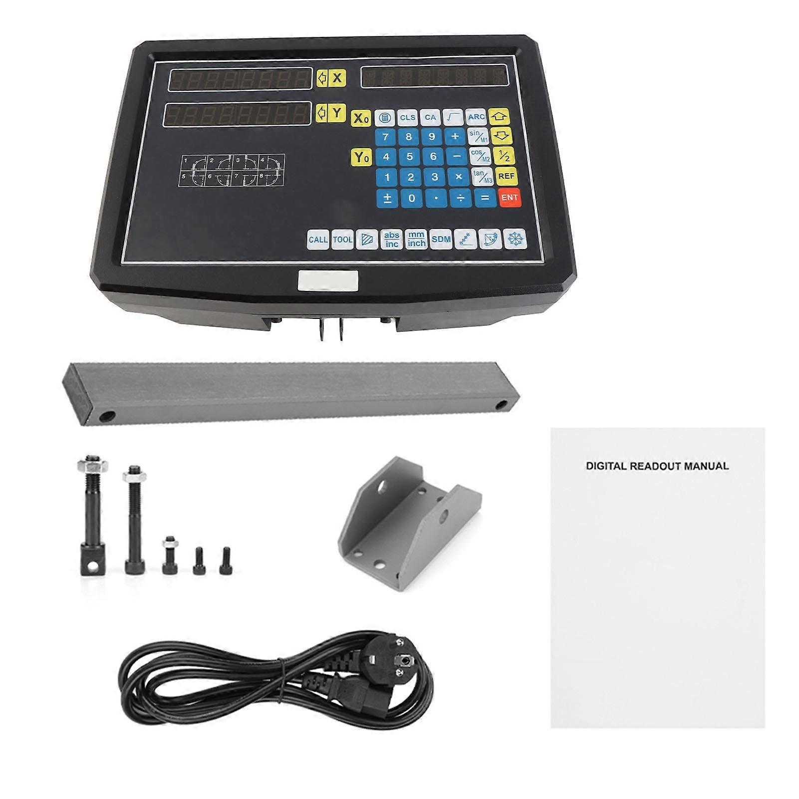 Shaft Digital Readout DRO with Accessories for Lathe & Milling Machine
