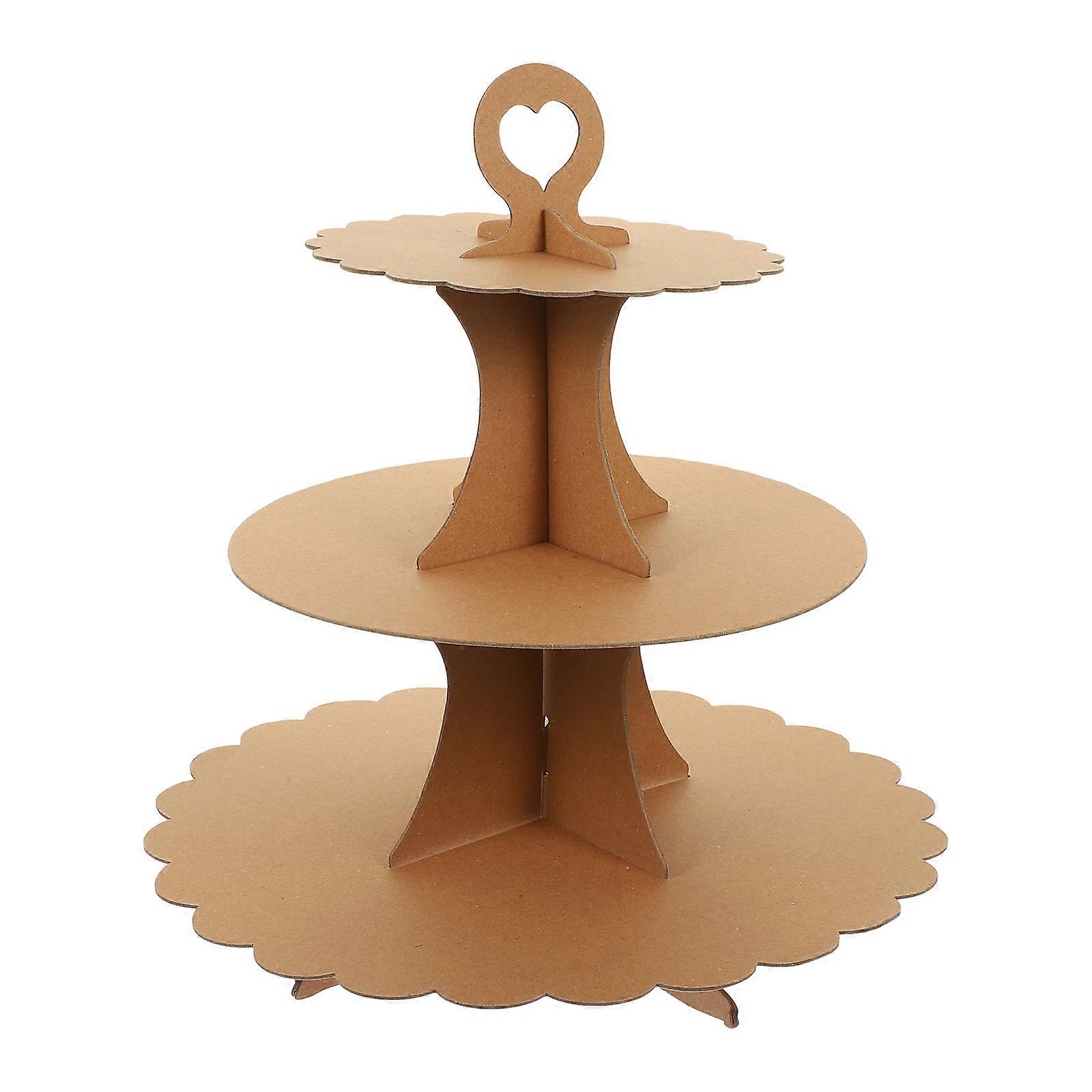 Cake Display Rack Stand Cupcake Holder Macaron Wedding Use Vintage Style 1Pack