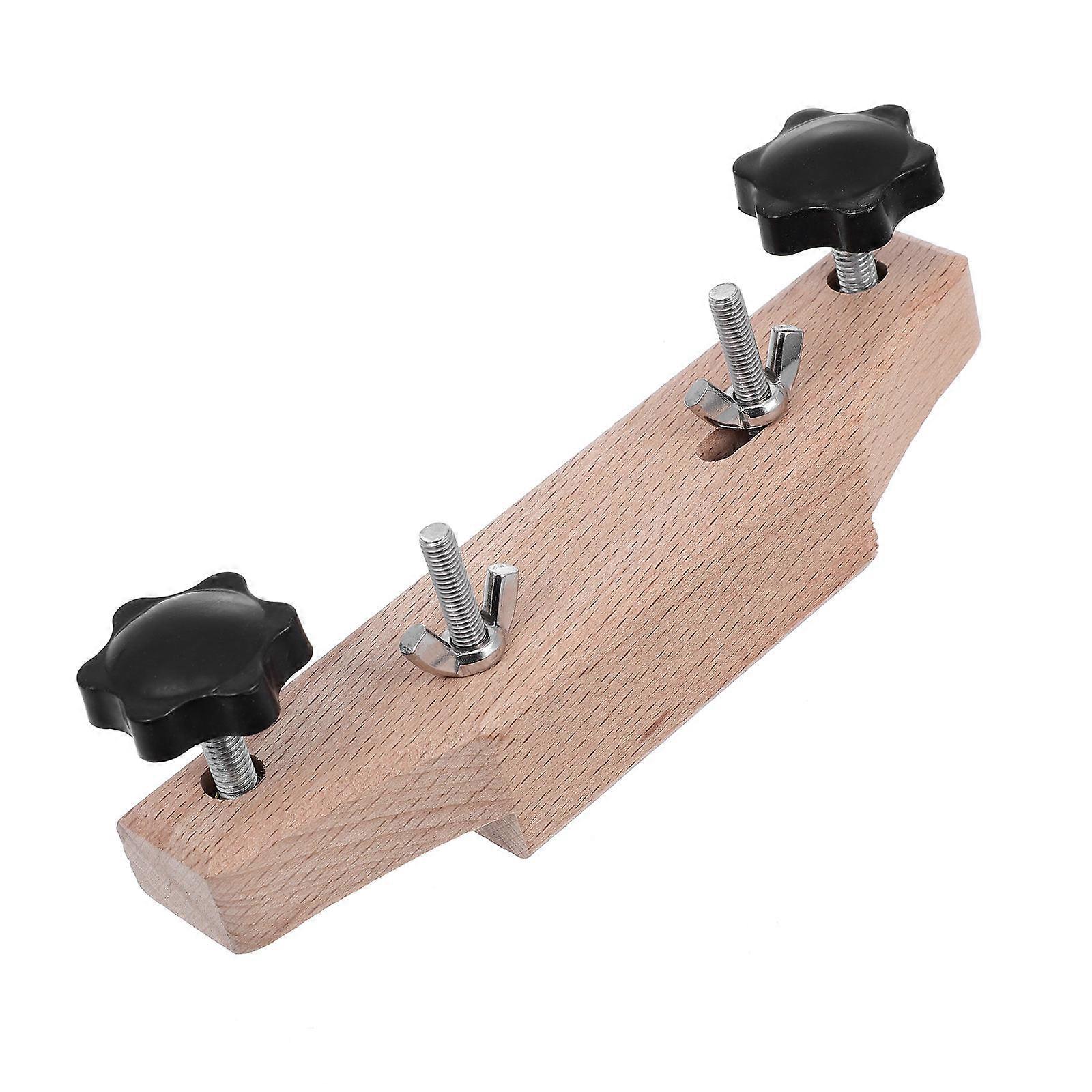 Guitar Maintenance Tool Kit Bridge Fixture For Guitar Repair 15.3X5X3.5CM Plastic Bridge Installation 1Set