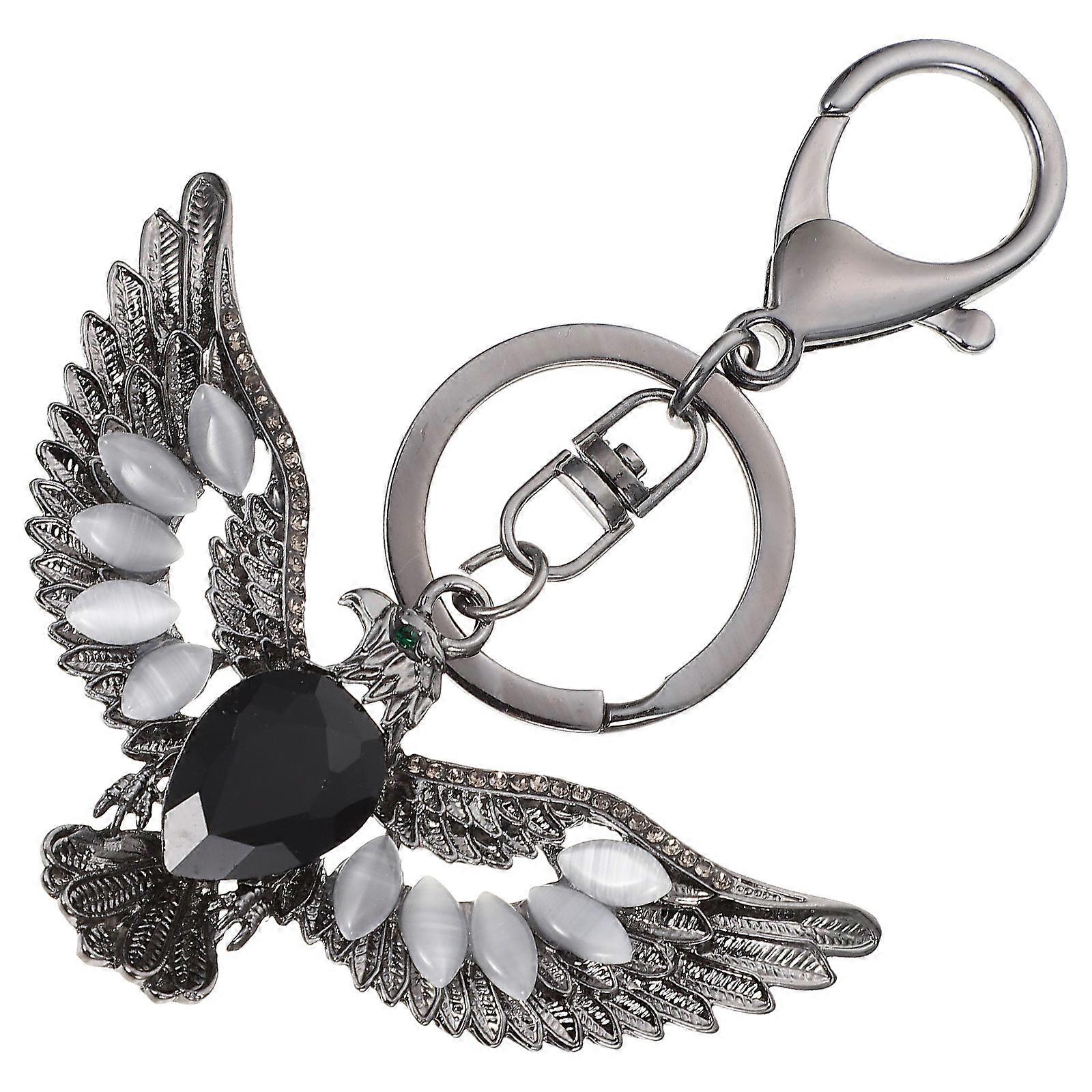 Cute Keychains Eagle-Shaped Key Pendant Retro Style For Keys Daily Use 1Pack