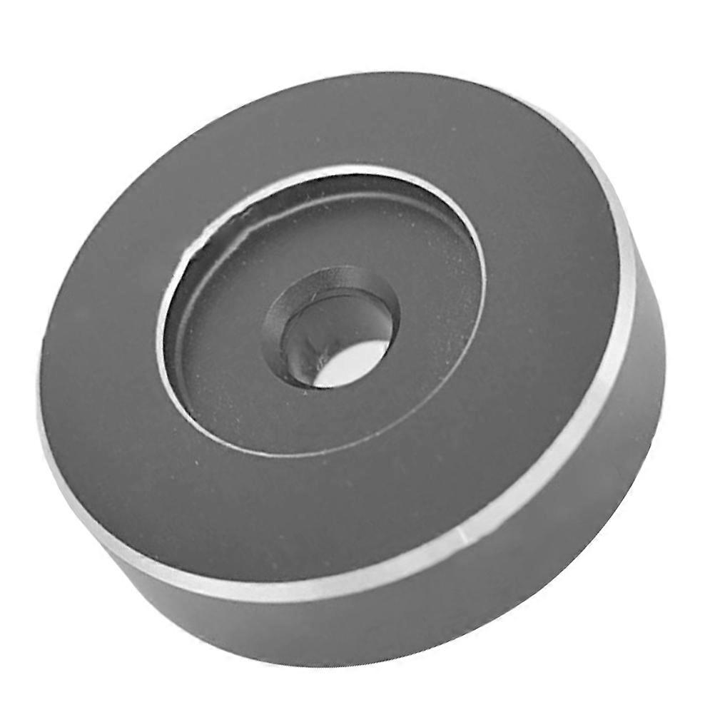 Record Player Adapter Accessory 45 Adapter Aluminum Vinyl Record Dome Turntable Compatibility Home Use 1Pack