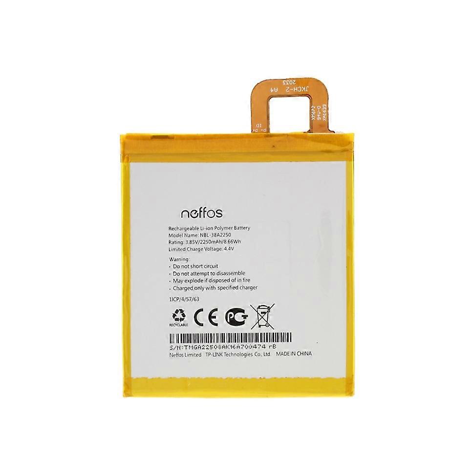 Assembly 3.85V 2250mAh Battery Replacement (Encode: NBL 38A2250) for TP link Neffos X1 (32GB) TP902A