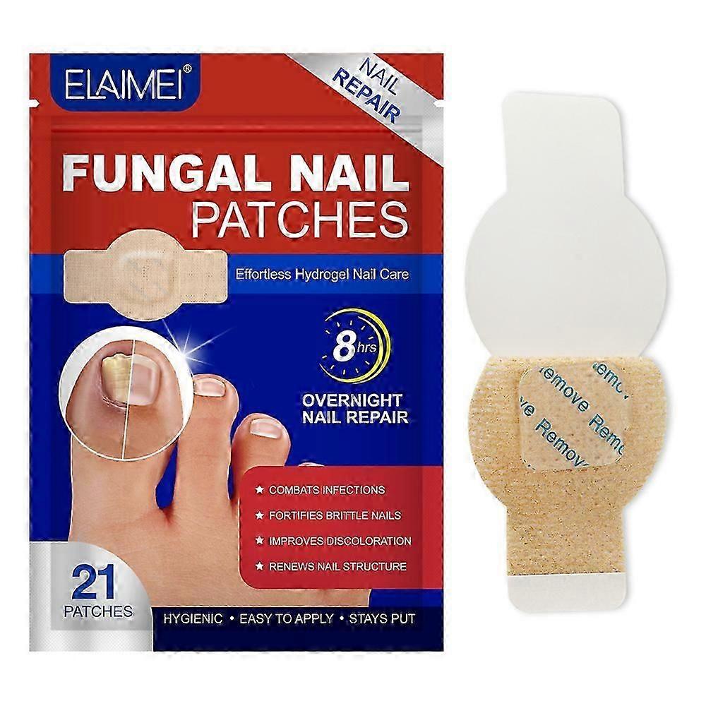 onail Fungus Patch Patch Impermeabile Riparazione Unghie Adesivi per la correzione incarnita delle unghie 1/2/3/4/5 pezzi per unghie scolorite o danneggiate