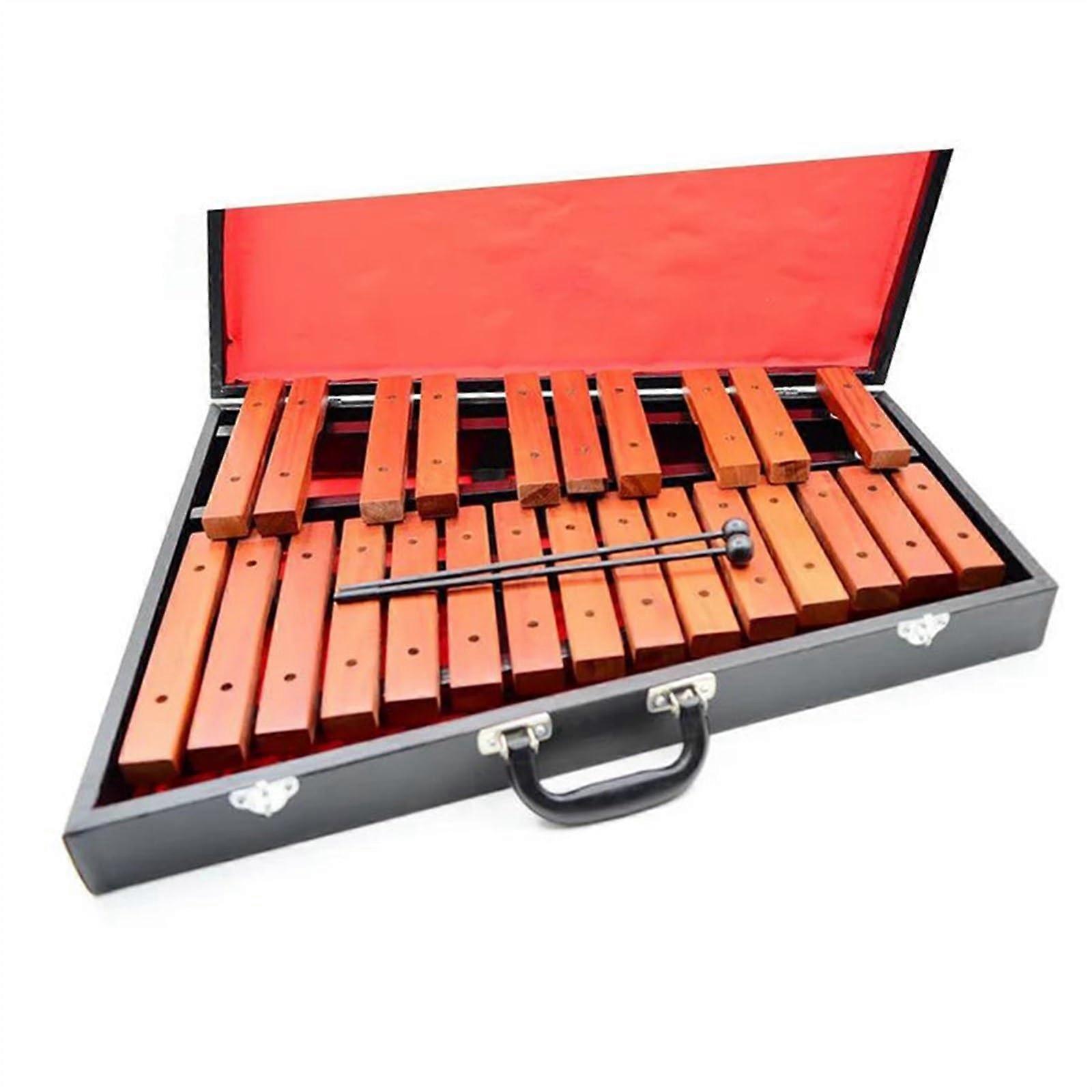 25 Tone Mahogany Xylophone Percussion Instrument Hand Percussion Music