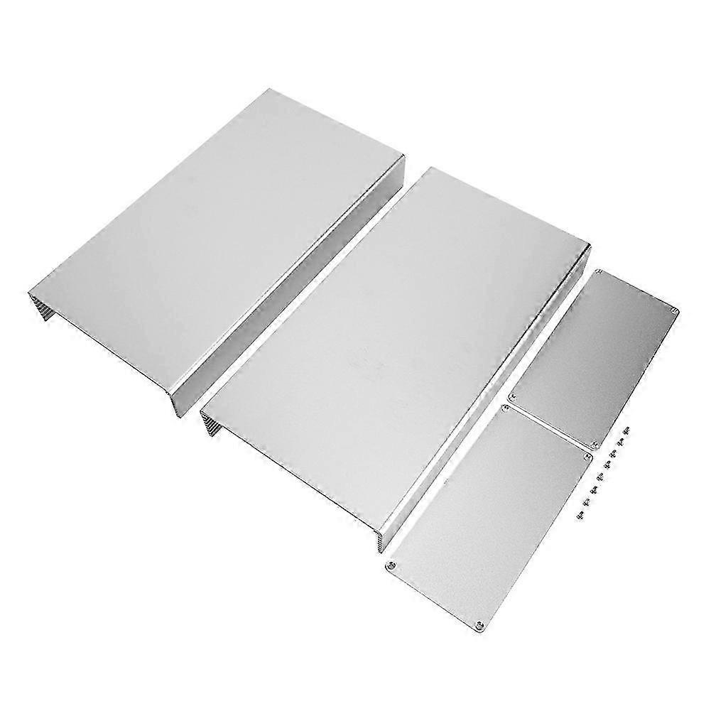 Aluminum Shell Circuit Board Box Electrical Accessory Sand Silver Heat Dissipation for GPRS Devices