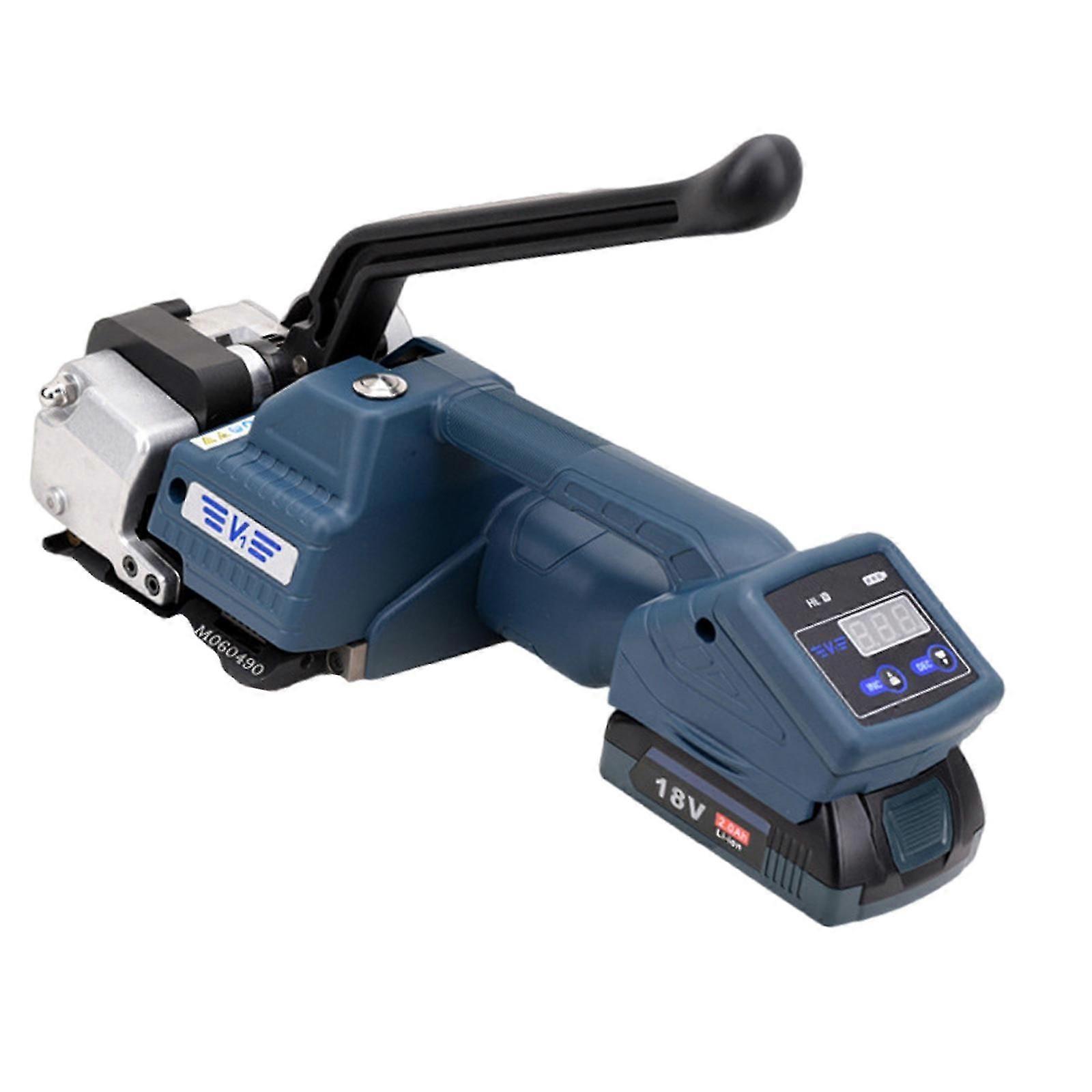 Digital Display Strip Packing Tools PP PET Strip Tension Strapping Machine FP