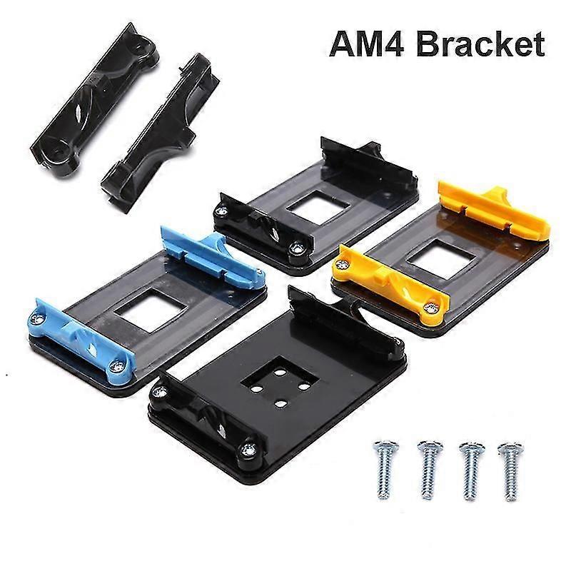 CPU Heatsink Mount Bracket for AMD Ryzen Socket AM4 - Plastic Bracket for CPU Fan Cooler​​