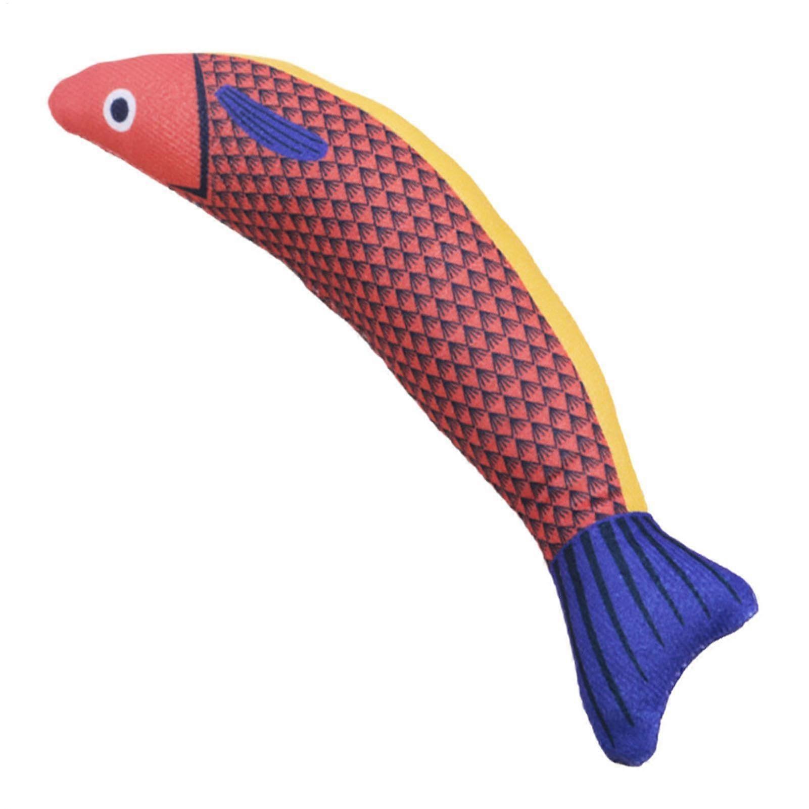 Catnip Toy for Cats – Interactive 21 x 8 cm Kitten Training Toy made of Saury Fish for Teeth Cleaning
