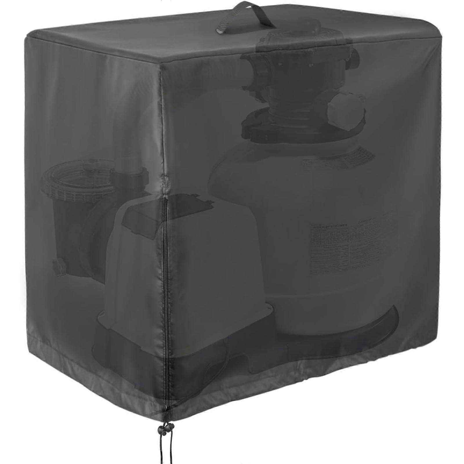 Sand Filter Pump Covers for Outdoor Pools - Protective Covers for Filter Pumps, UV-Resistant, Waterproof, Suitable for Common Models