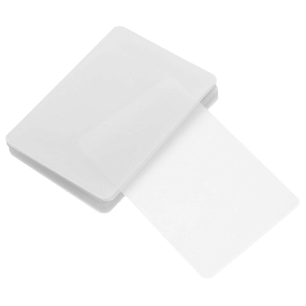 Clear Laminating Sheets PVC Film Thermal Laminating Pouches Glossy Finish Scratch Resistant Document Protector for IDs Photos Posters
