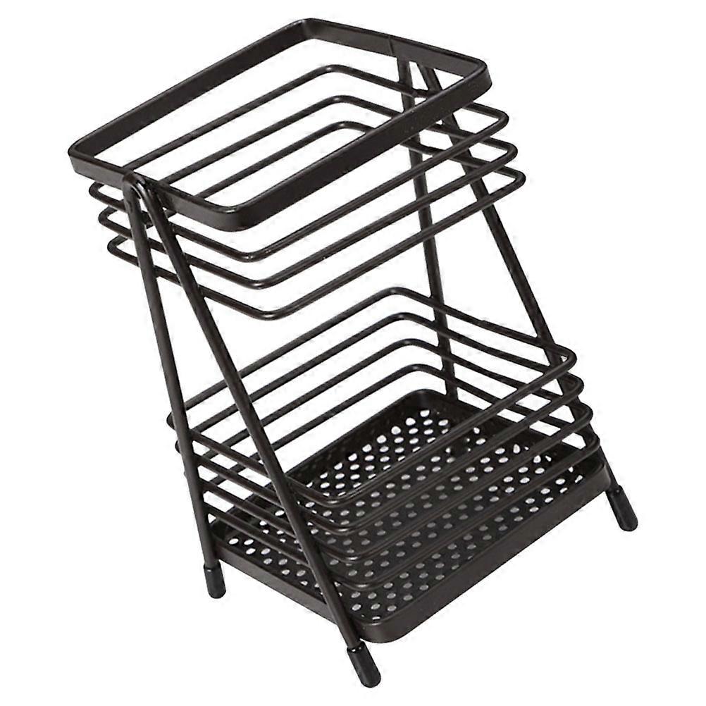 Stylish Metal Utensil Holder for Kitchen Countertop – Drainage Design, Space Saving Storage Rack for Chopsticks, Silverware & Cooking Tools