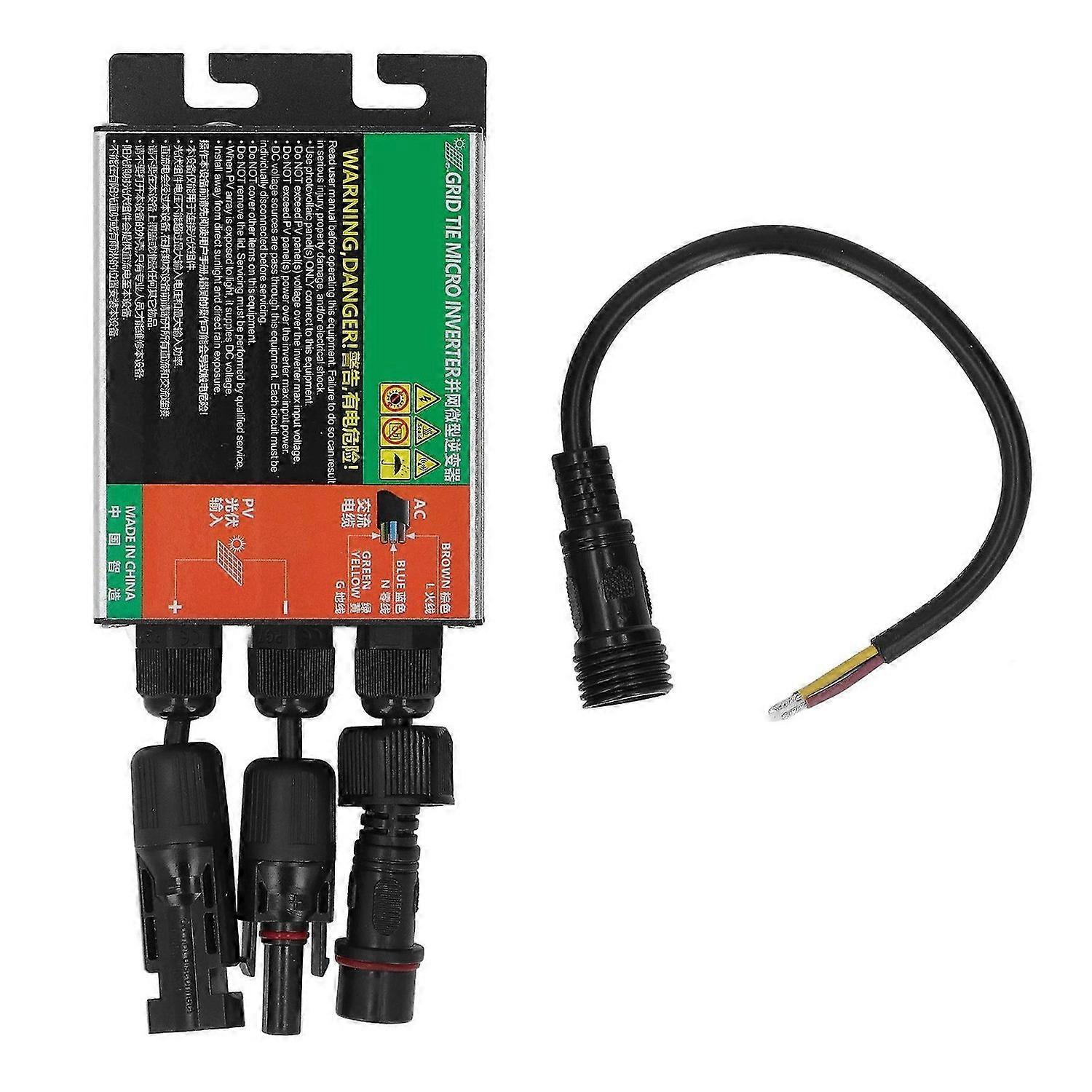 Grid Tie Micro Inverter MPPT Pure Sine Wave Compact Solar Alternative Energy AC230V 260W