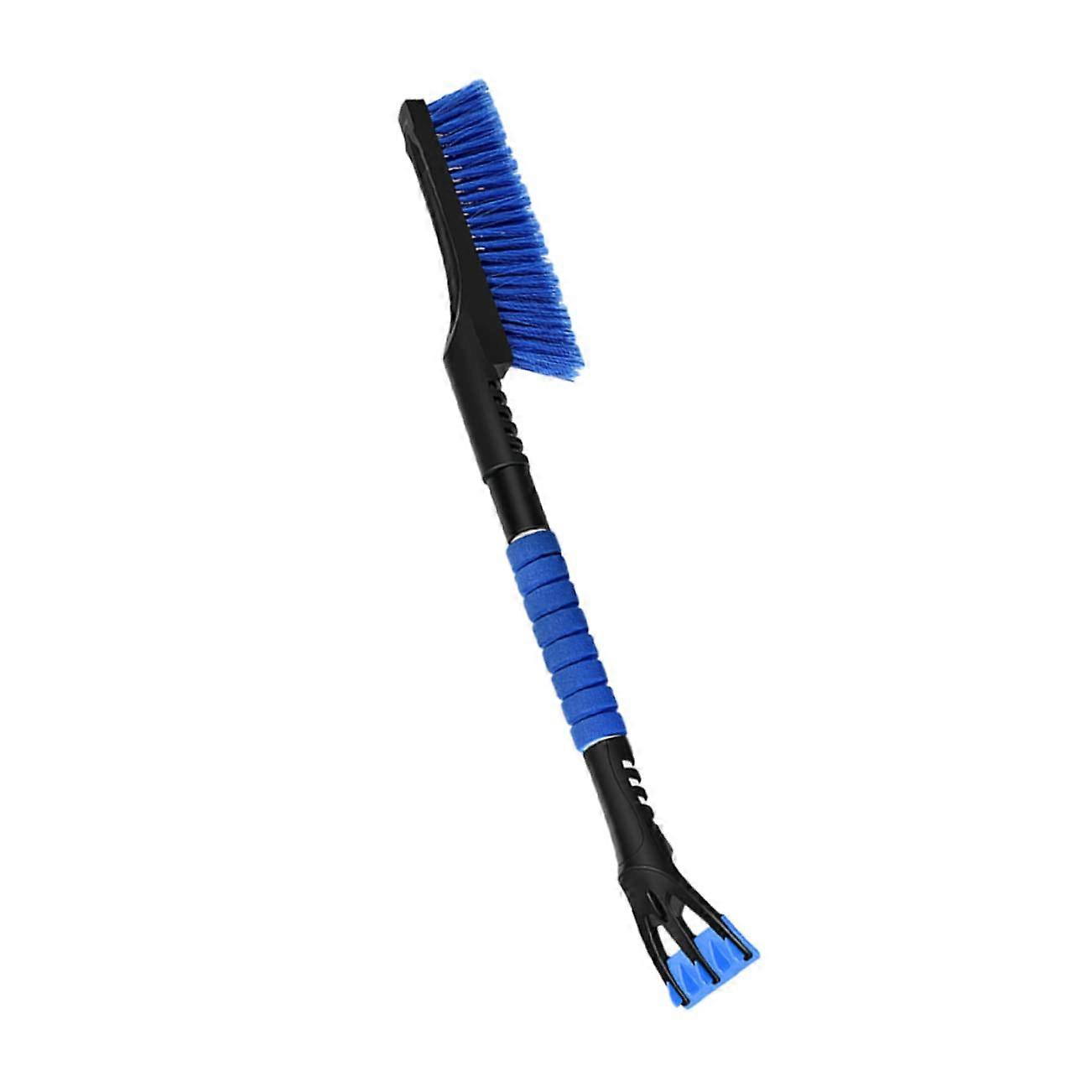 Auto Snow Shovel With Ice Scraper, Telescopic Design, Compact Winter Tool for Windshield and Window Snow Removal