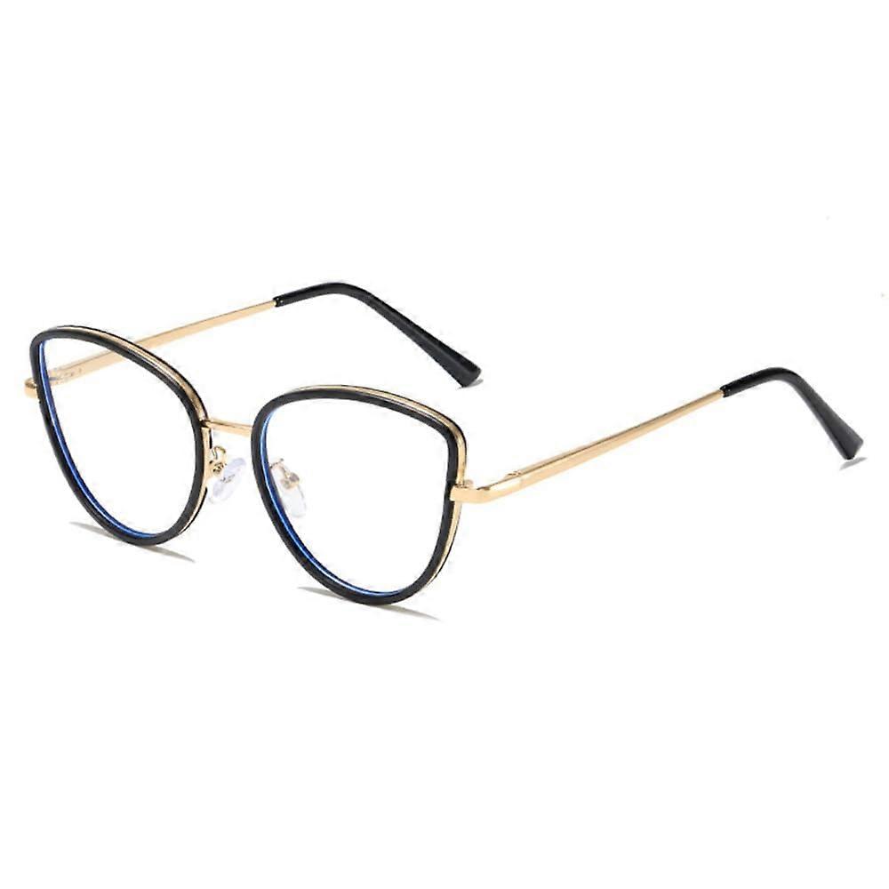Lightweight Women's Cat Eye Glasses Frame Clear Glasses (1 Unit)