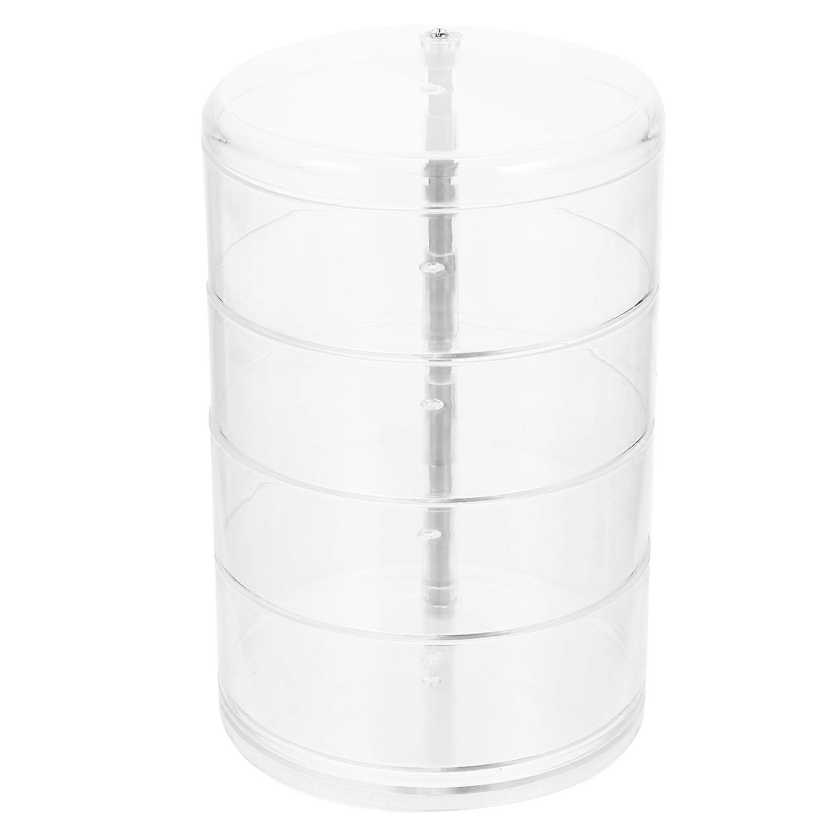 Jewelry Organizer Box Multi-layer Jewelry Storage Square Material Partitioned Storage Dressing Table 1Pcs