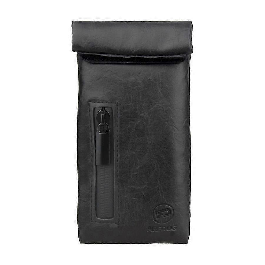 Compact Black Travel Bag with Activated Charcoal - Odor Control & Freshness for Travel, Gym, and Daily Use