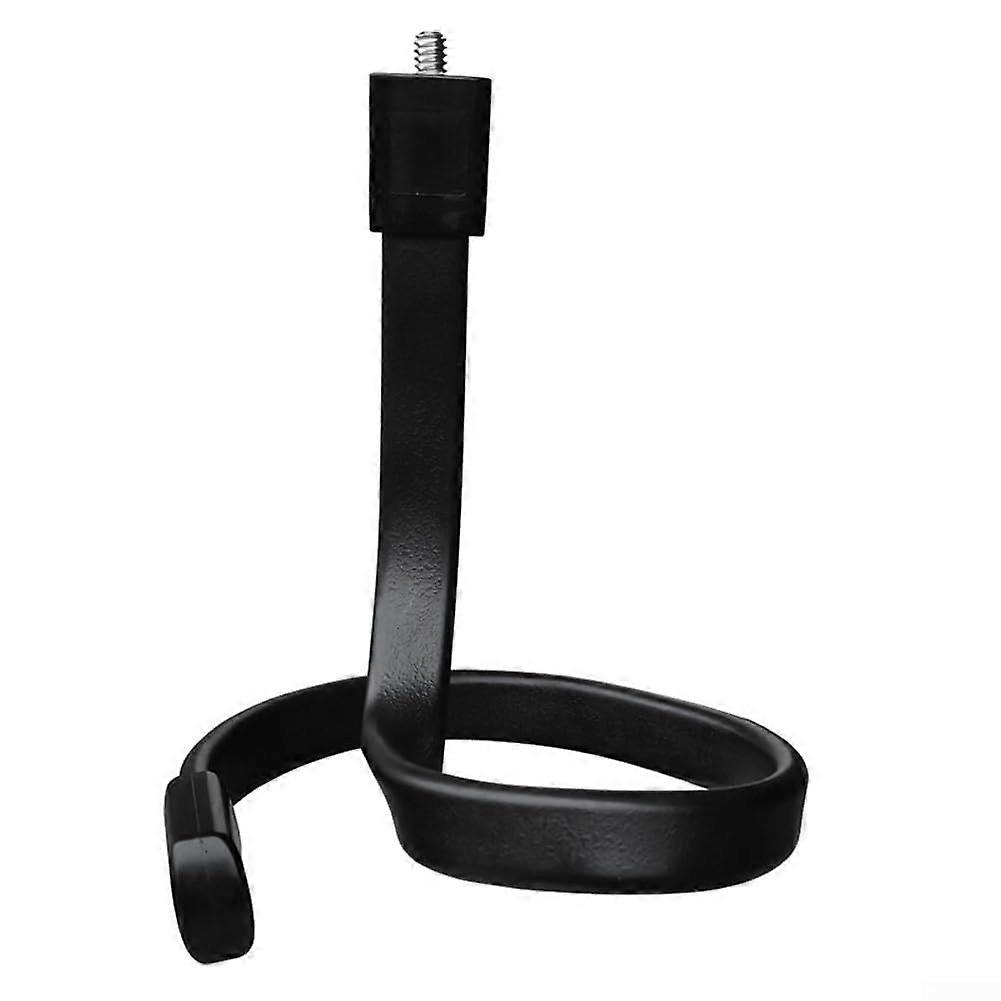 Adjustable 14-Thread Gooseneck Camera Mount, Flexible Black Holder for Various Applications and Devices