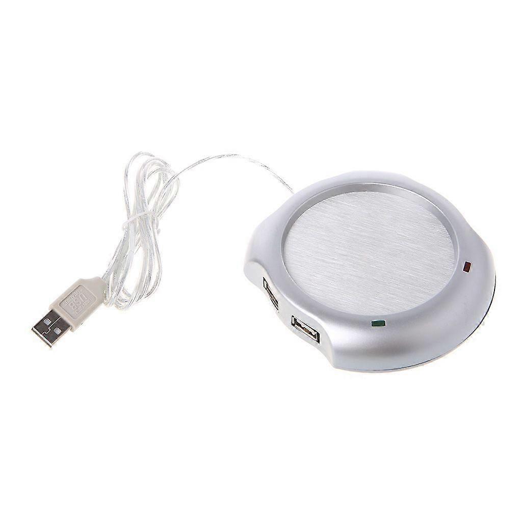 Kahve Kupa Isıtıcı USB Masa Elektrikli Kupa Isıtıcı 4 Portlu USB Hub Dizüstü Bilgisayar ile