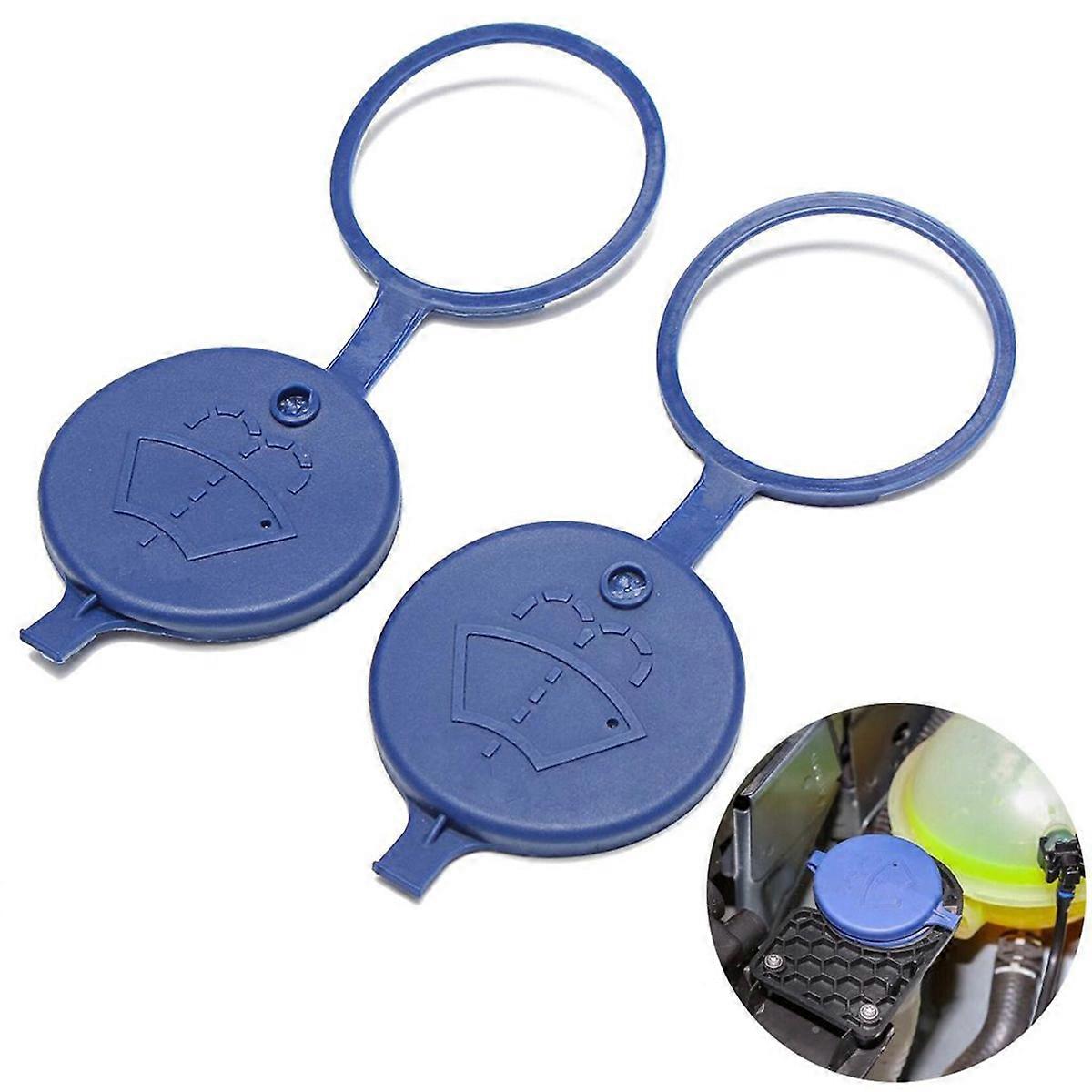 Car Windscreen Cleaner Windshield Wiper Washer Tank Bottle Prevents Splashing and Leaking for Vehicle Windshield Washer System 2Set
