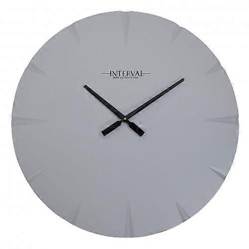 Interval Cement Look Wall Clock - 60cm