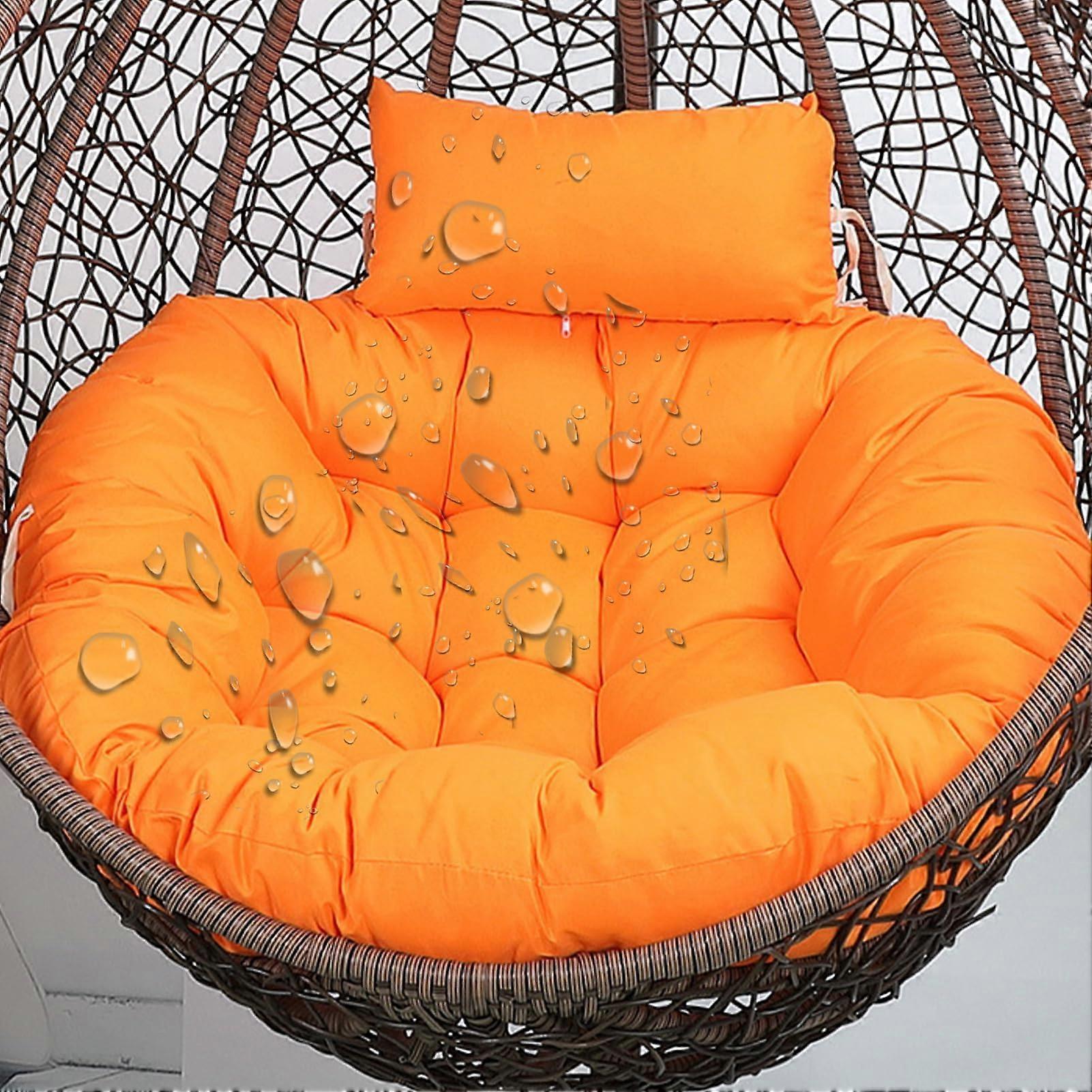 Replacement egg chair cushion, soft, removable, washable, 110 x 110 cm, comfort upgrade No15