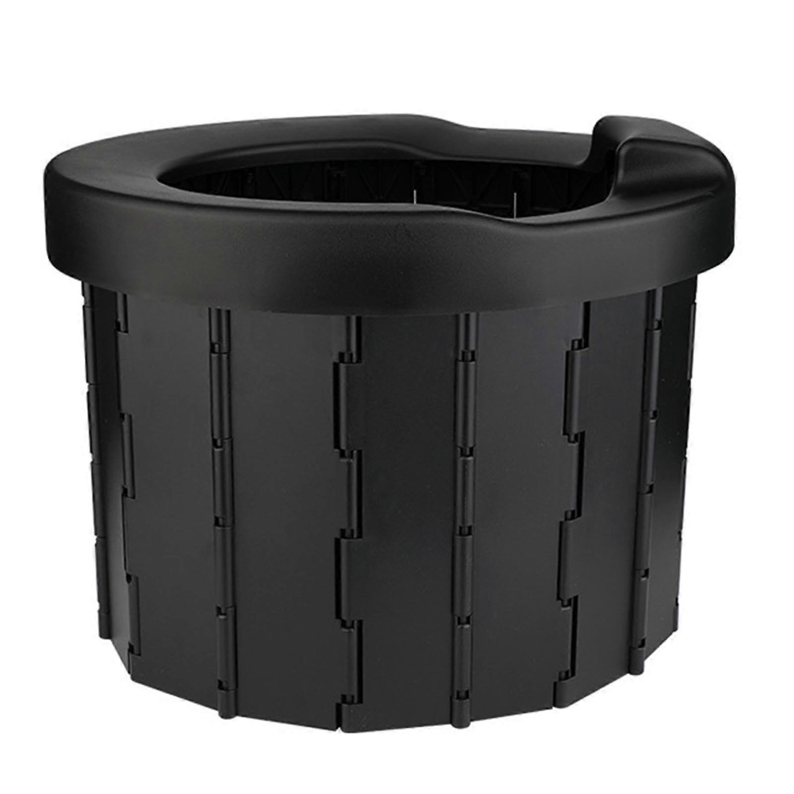 Portable Toilet  Foldable Camping Toilet with Lid for Adults and Children