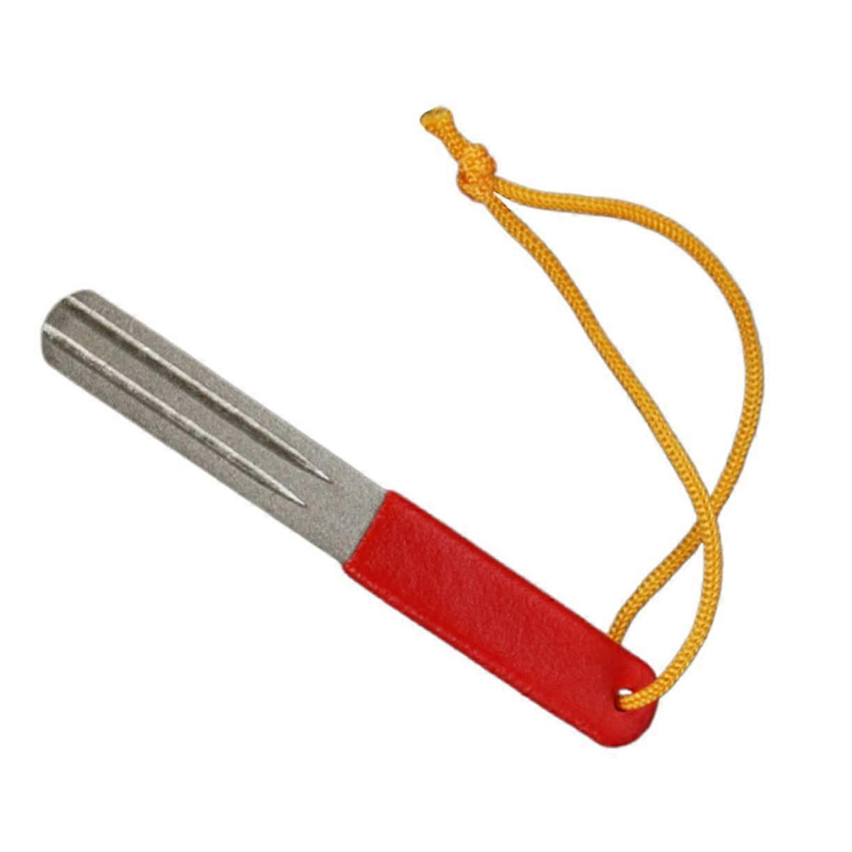 Diamond Sharpening Stone for Hooks 10 x 1.1cm, Knife Sharpener for Fishing Hooks, Gaff Hook Grinder, Durable Hook Tool