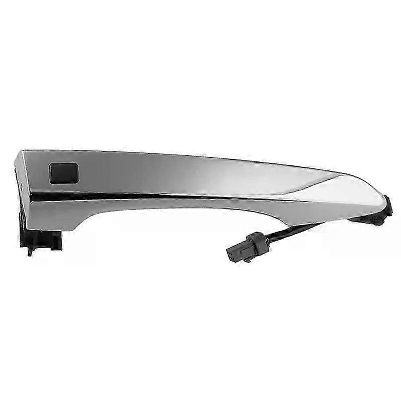 NEW-Chrome Exterior Front Door Smart Key Handle Fit Fit For Hyundai Tucson