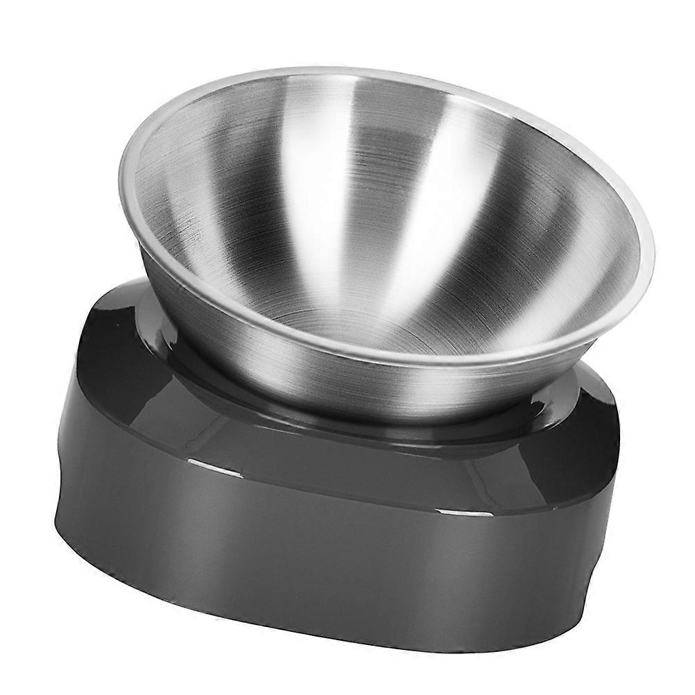 1pc Cat Food Feeding Bowl with Ergonomic Angle Durable Design Easy to Use