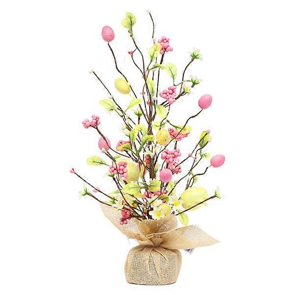 Easter glow tree 45 cm light tree light branches indoor LED Easter decoration tree battery powered