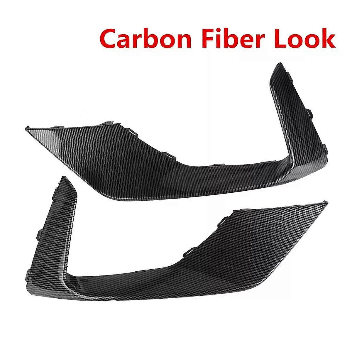 Pair Car Front Fog Light Cover Moulding Trim Fog Light Grill For Ford Focus MK4 ST, ST Line & ST Line X 2019-2021 Fog Lamp Cover