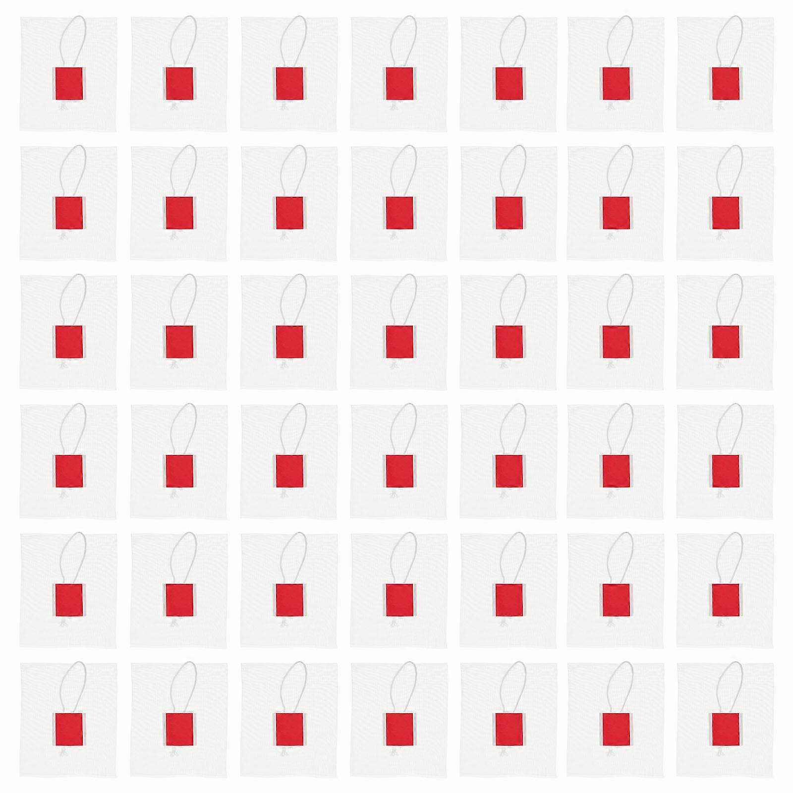 Tea Strainers For Loose Tea Pyramid Shape Leaf Tea Infuser Bag Office Use 100Pcs