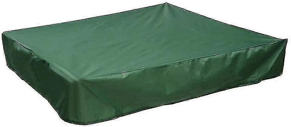 Dustproof sandpit cover with drawstring for outdoor play areas