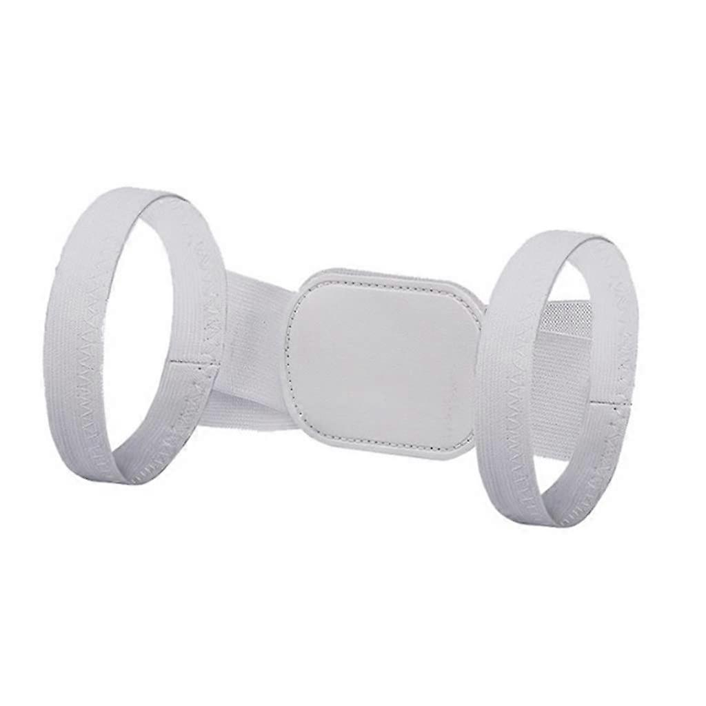 Back Posture Correction Straight Arm Correction Stabilizer Belt Help (Color: Black Size: Small) (Black Large) White Small