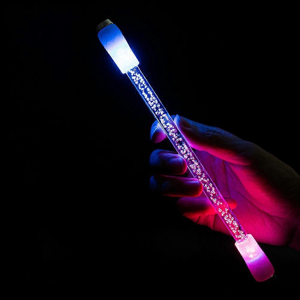 LED المتداول الإصبع الدورية القلم مضيئة قلم حبر جاف غير قابل للانزلاق لتخفيف الضغط قلم التقليب للوازم الترفيه الطلابية المكتبية