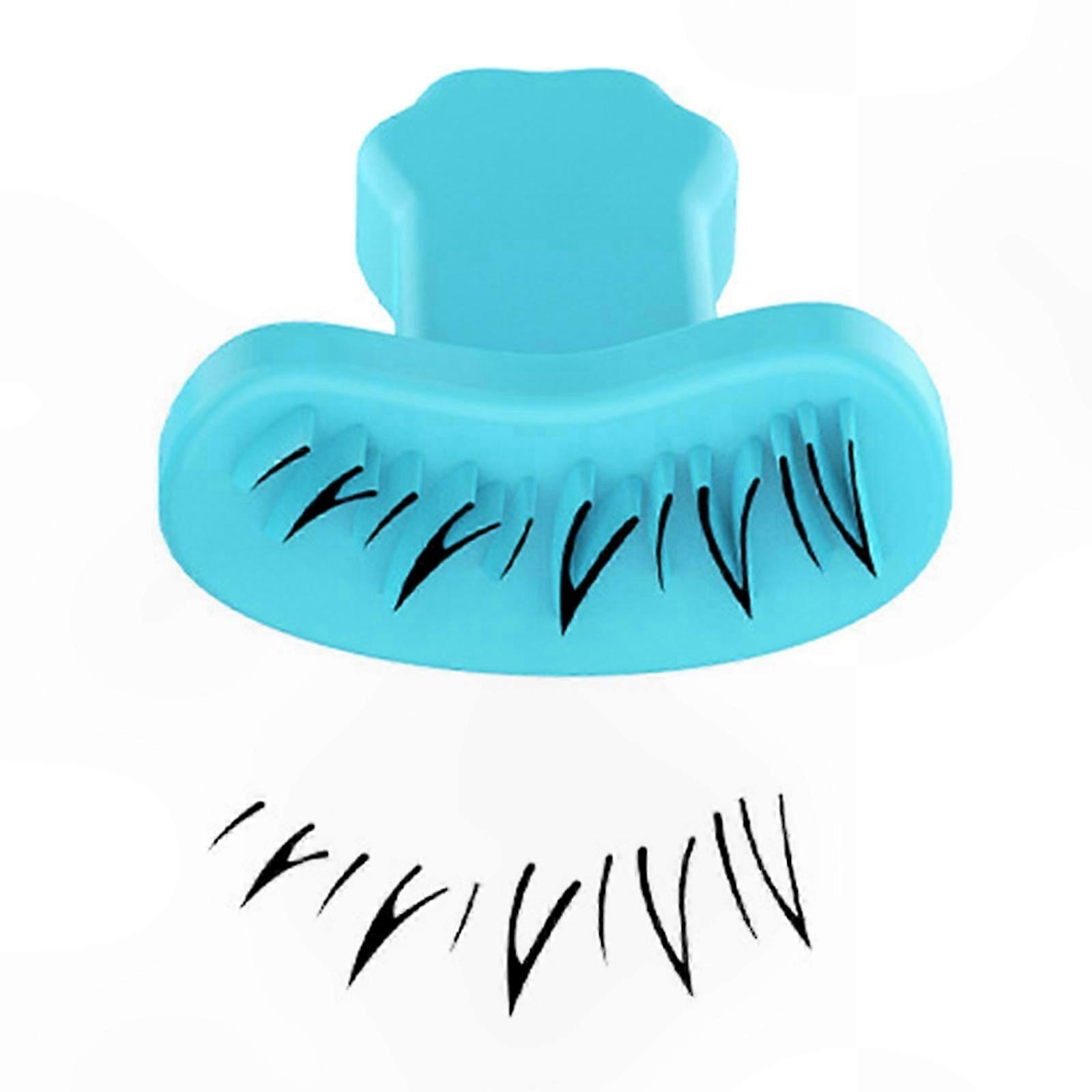 Tampon de cils en silicone, Obtenez un maquillage parfait des yeux sans effort, Tampons de cils Outil de maquillage des yeux Outil de maquillage des yeux de tampon de cils inférieur rose rouge
