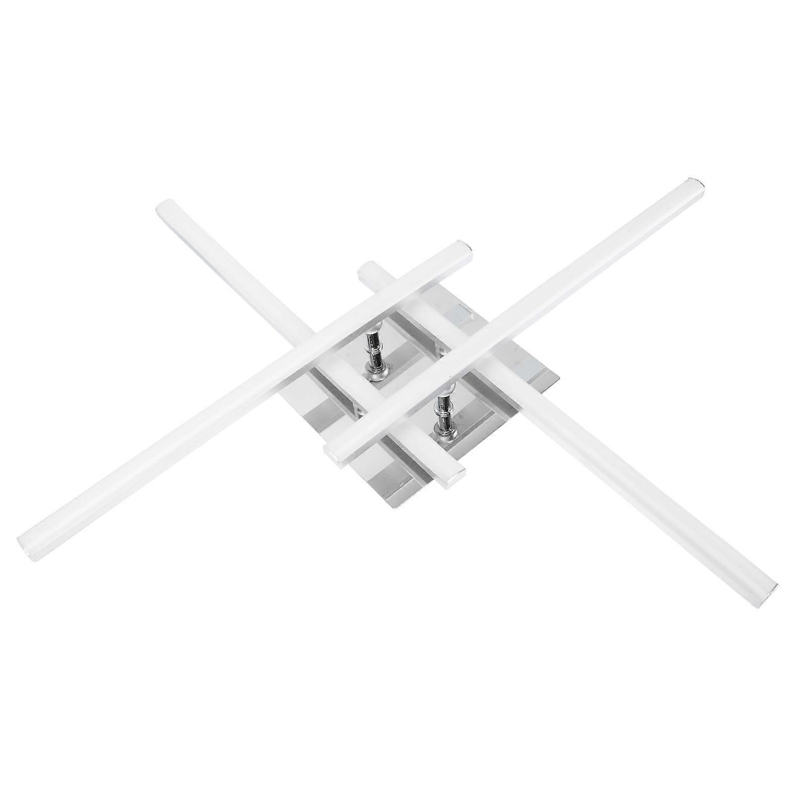 Industrial Style Pendant Lamp Wave Shape Ceiling Light For Restaurant Use 55x55cm White Illumination 1Set