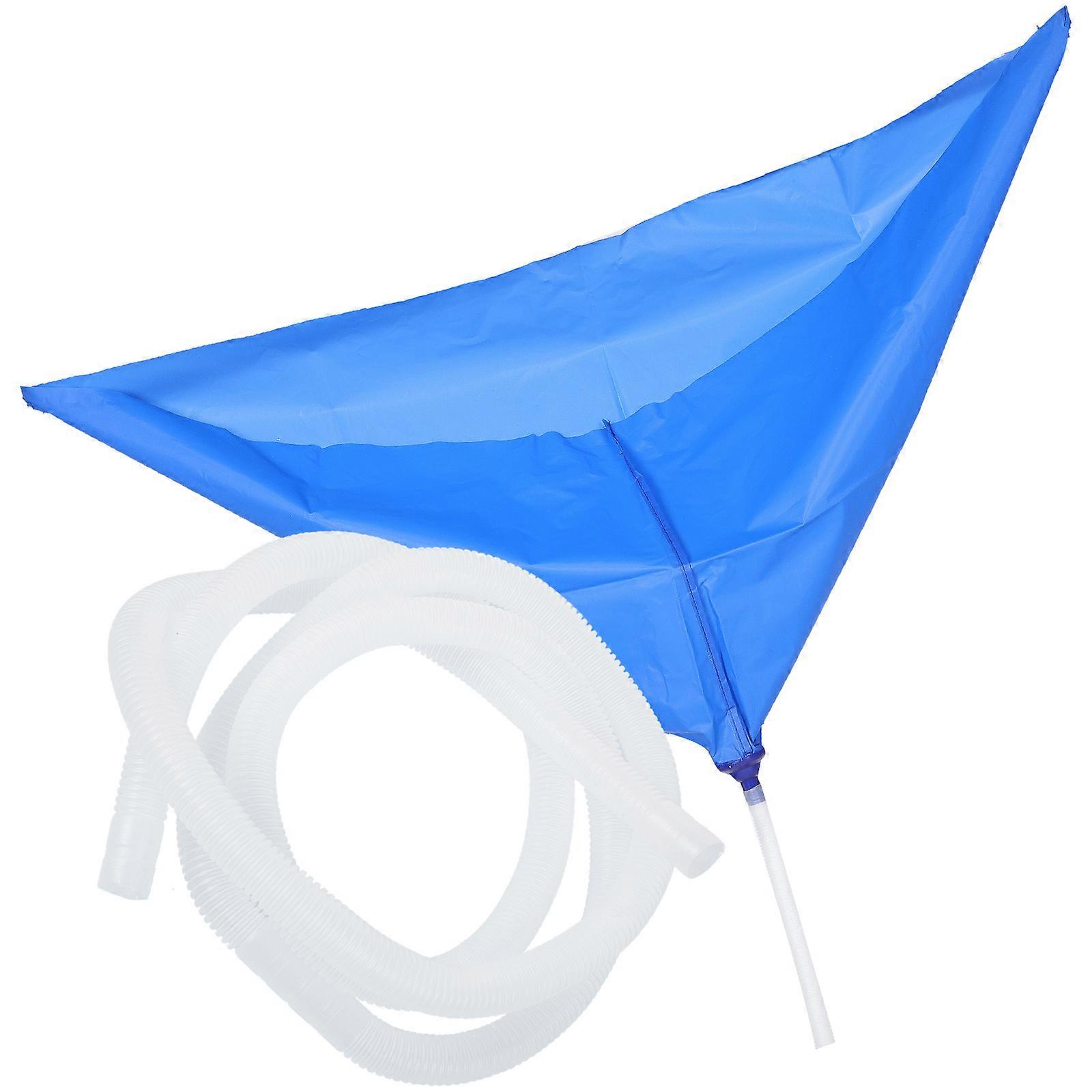 Air Conditioner Cleaning Waterproof Bag 1Set For Home Use 100X55cm White Cover With Drainage Function