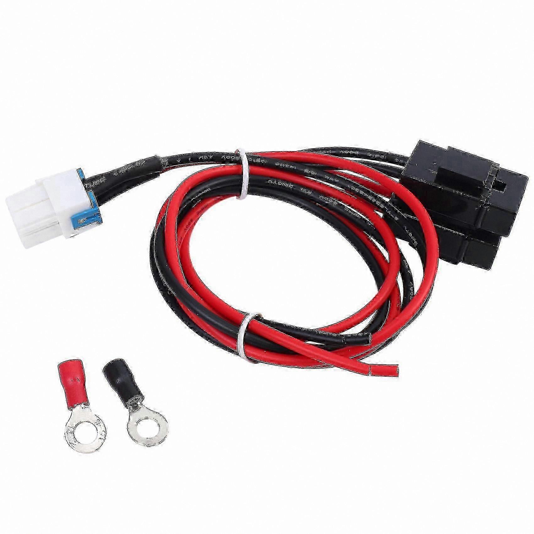 EU Power Cord Cable for Shortwave Radios with 4Pin Connector-Compatible with Multiple Models
