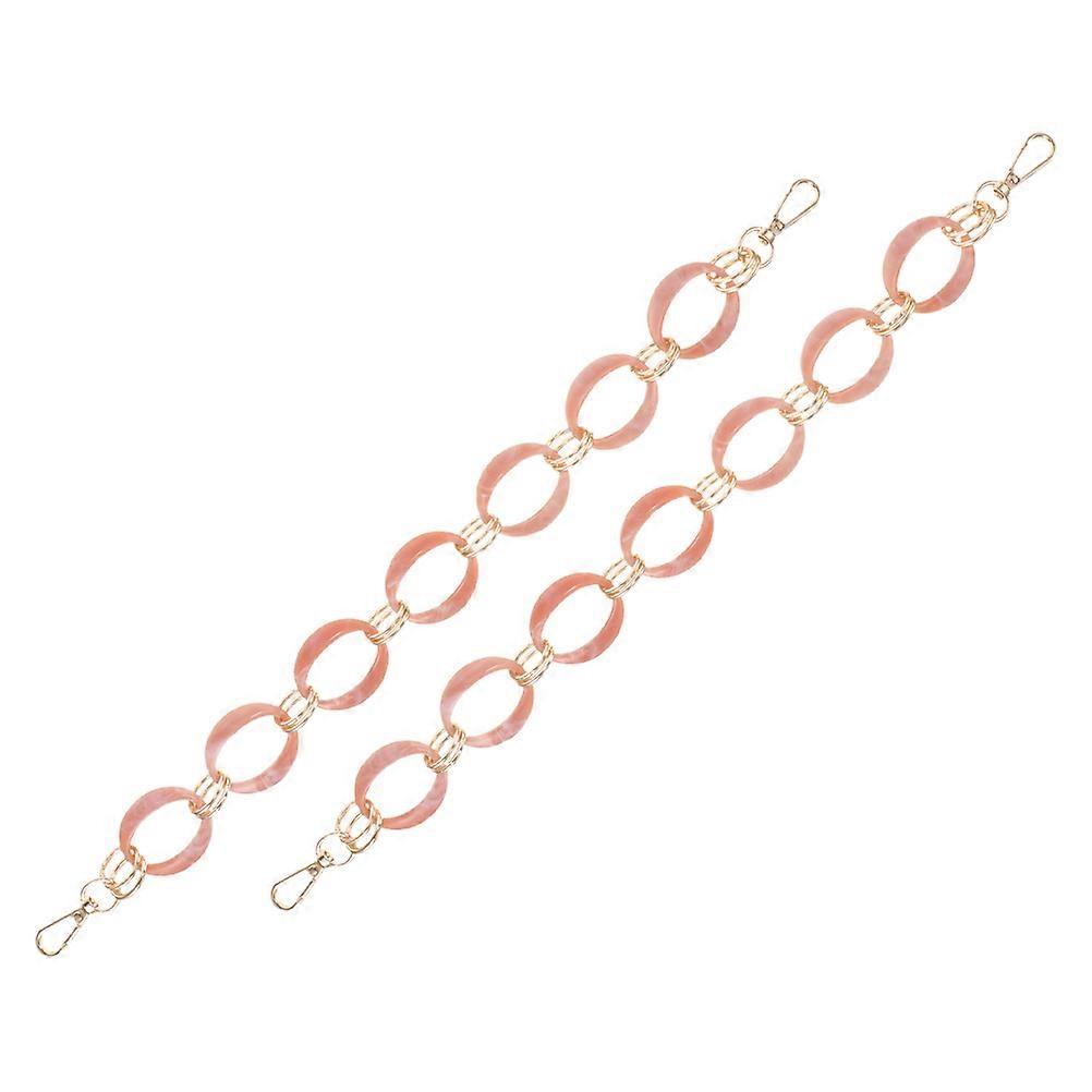 Vintage Round Link Chain Bag Strap   Durable Thick Short Shoulder Crossbody Purse Strap for Easy DIY Replacement, Universal Fit for Handbags