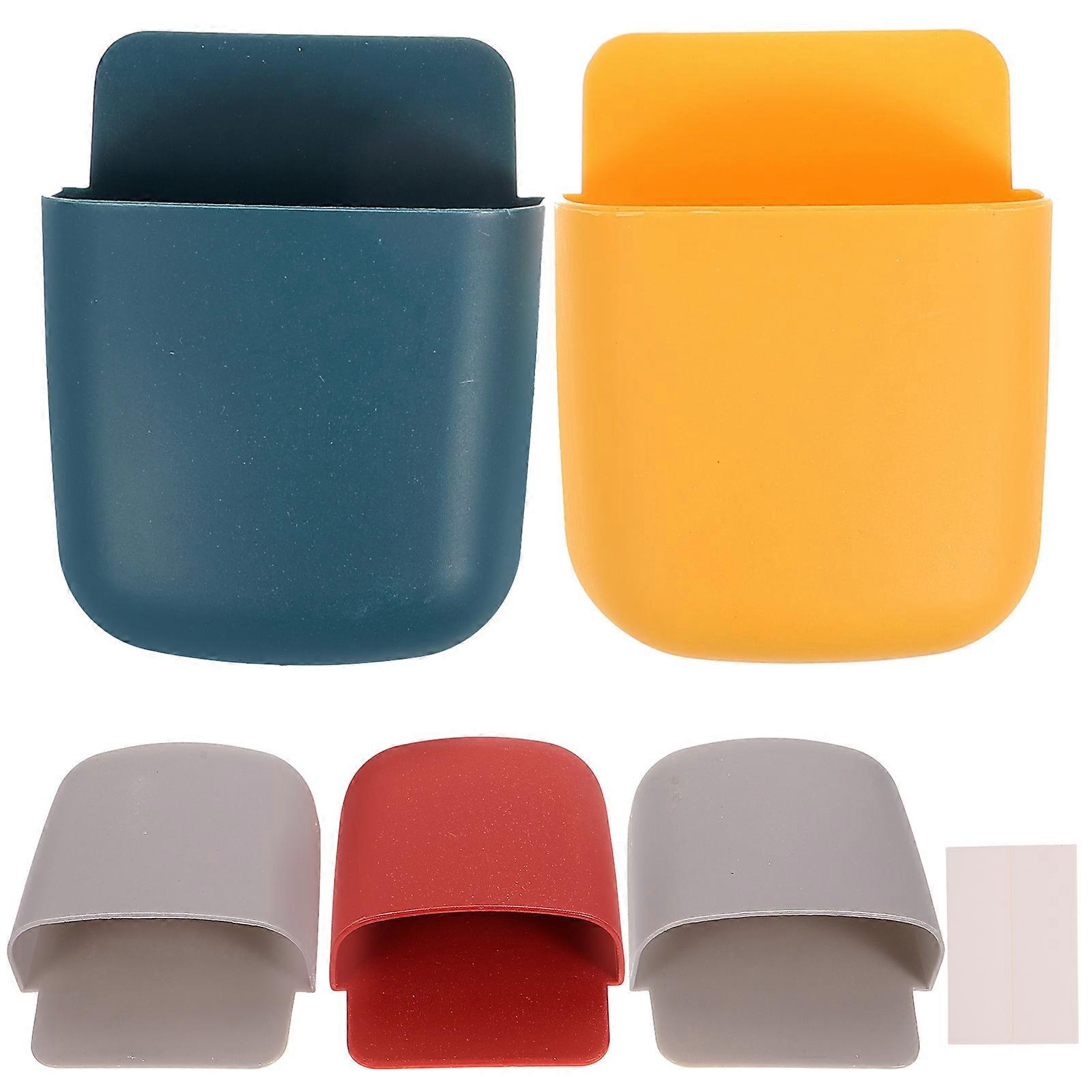 Practical small storage box, remote control and cosmetics organizer, modern home accessory