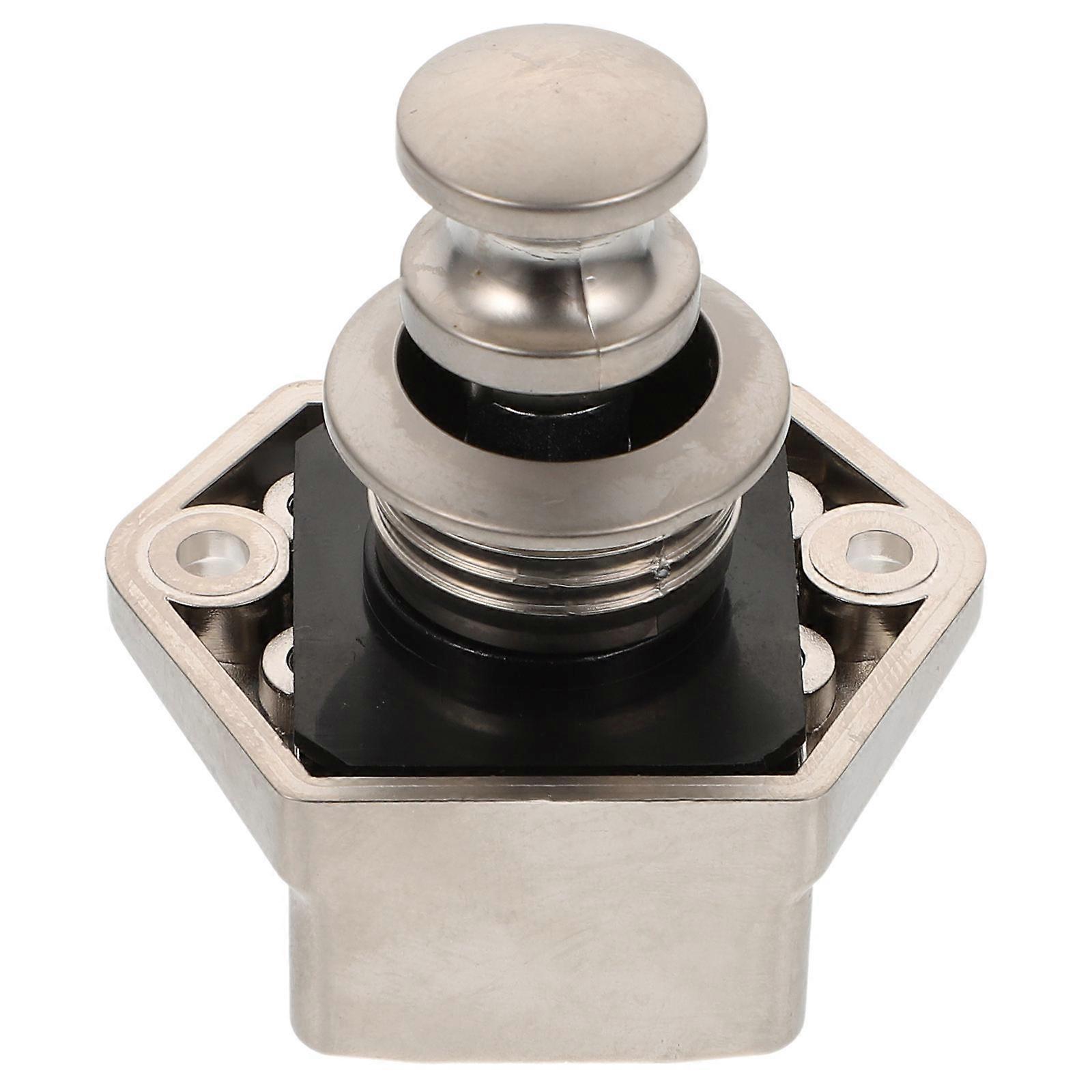 Metal Cabinet Lock For Door Catch Suitable For Boat Tables 5X4.5X3.5CM Push Button Locking 1Pcs