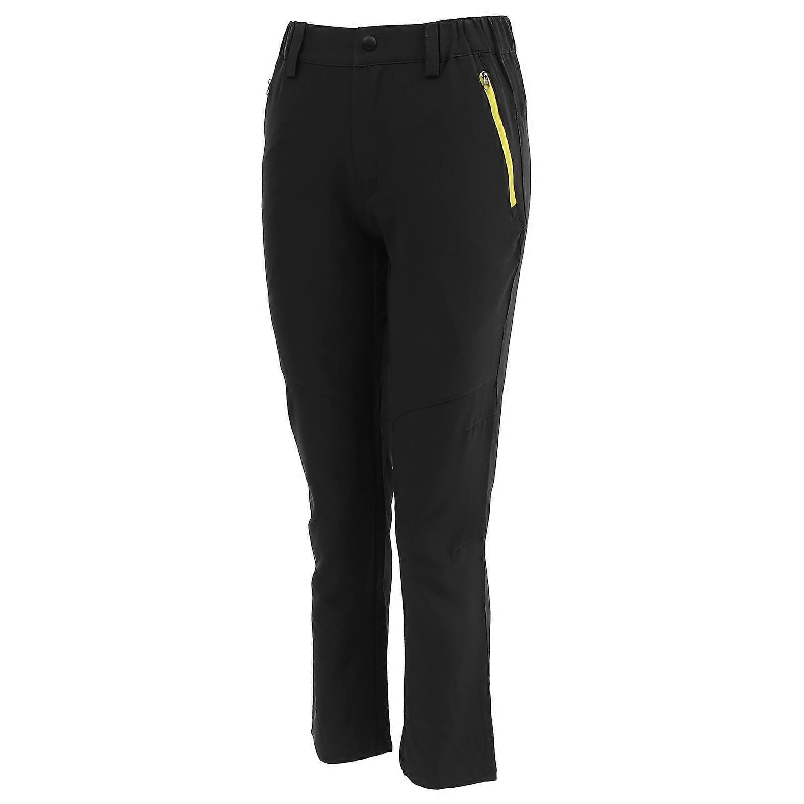 Women Hiking Pants Lightweight Comfortable Polyester Grey for Home with Pockets Design