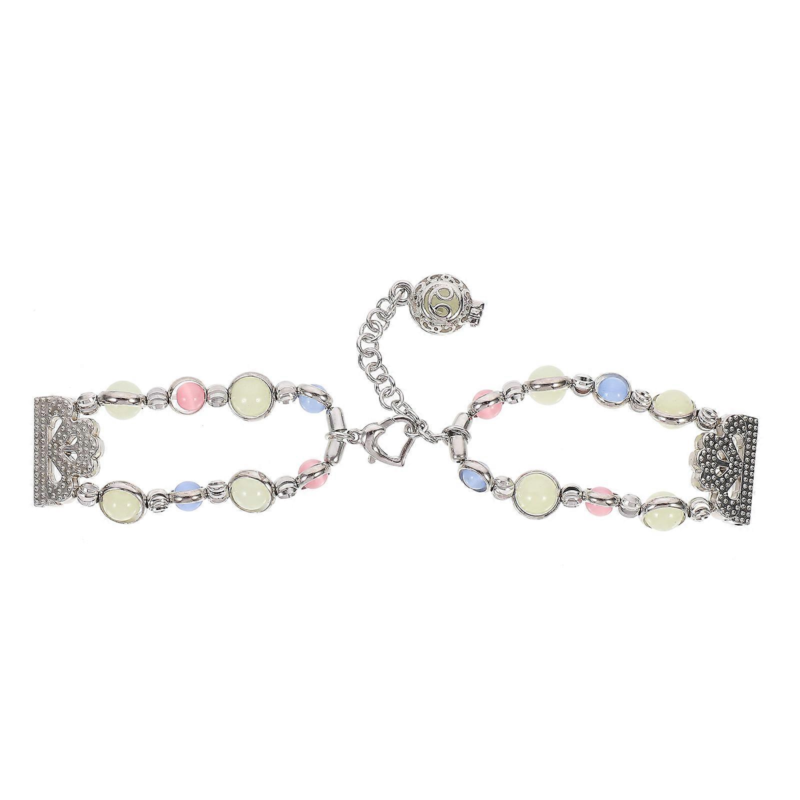 Stylish Wrist Watch Band Luminous Replacement Suitable For Business Occasions 1Set