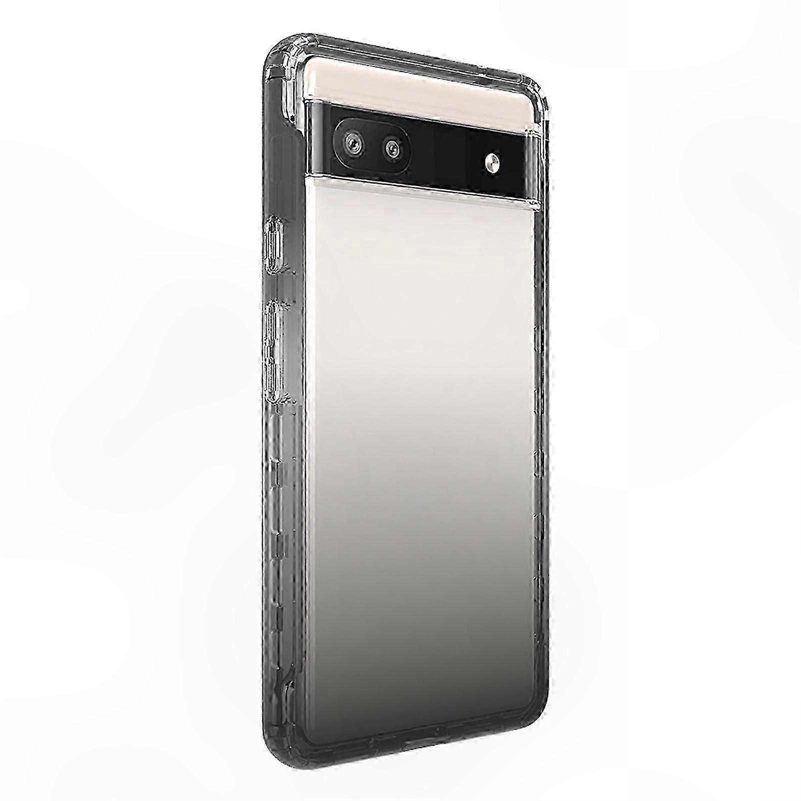 Gradient Dual-Layer Phone Case for Pixel 6/7 Pro - Dustproof, Anti-Drop, High Transparency, Flexible Back Cover Protector