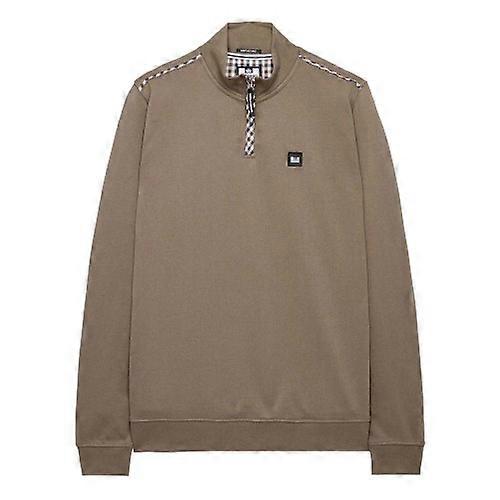 Weekend Offender Mens Matisa Quarter Zip Sweatshirt