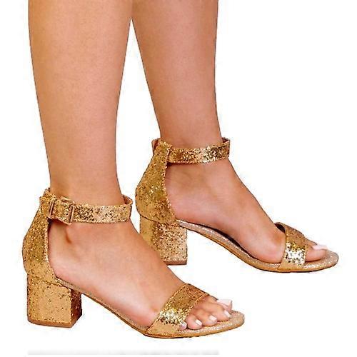 Where's That From Womens/Ladies Strappy Block Heel Sandals