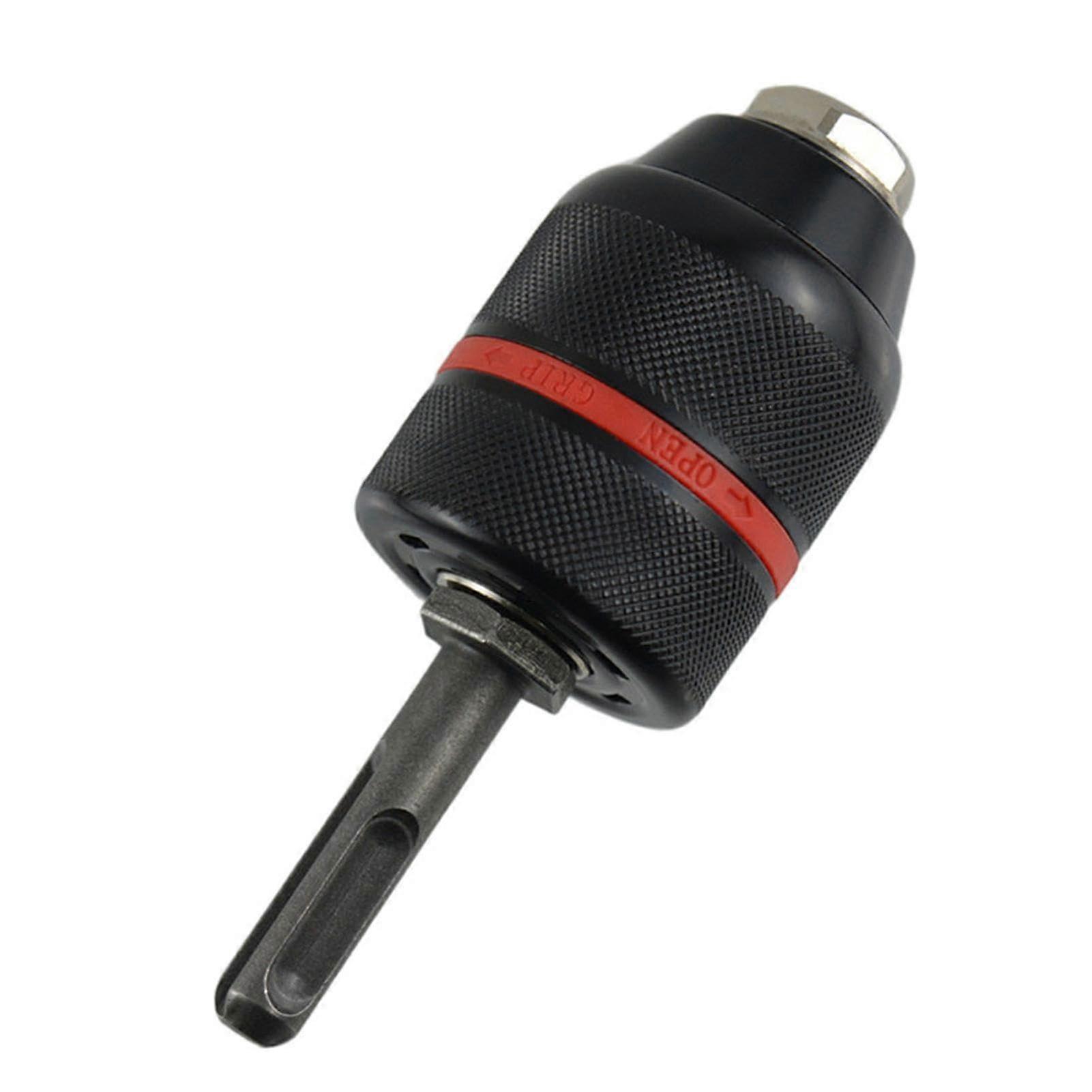 Drill chuck for drivers, drill press chuck, conversion adapter, quickrelease, selflocking, 1.5–13 mm, SDS accessory
