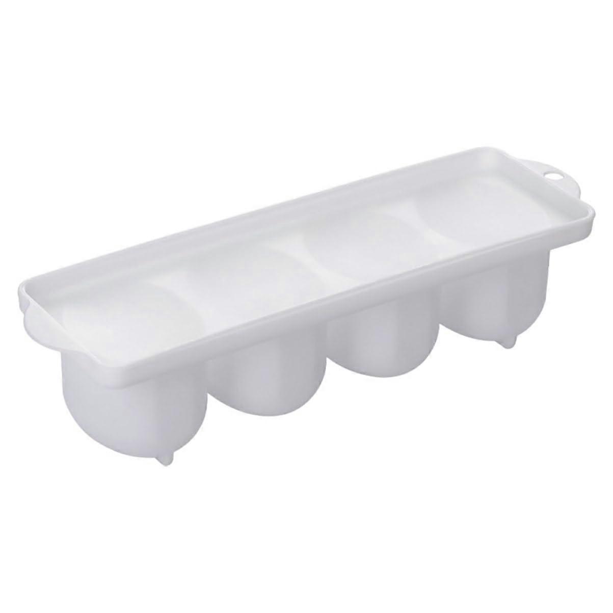 Egg Container White PP Airtight Multi-Level Rack Dispenser With Lanyard Cardboard Label For Pickled Eggs
