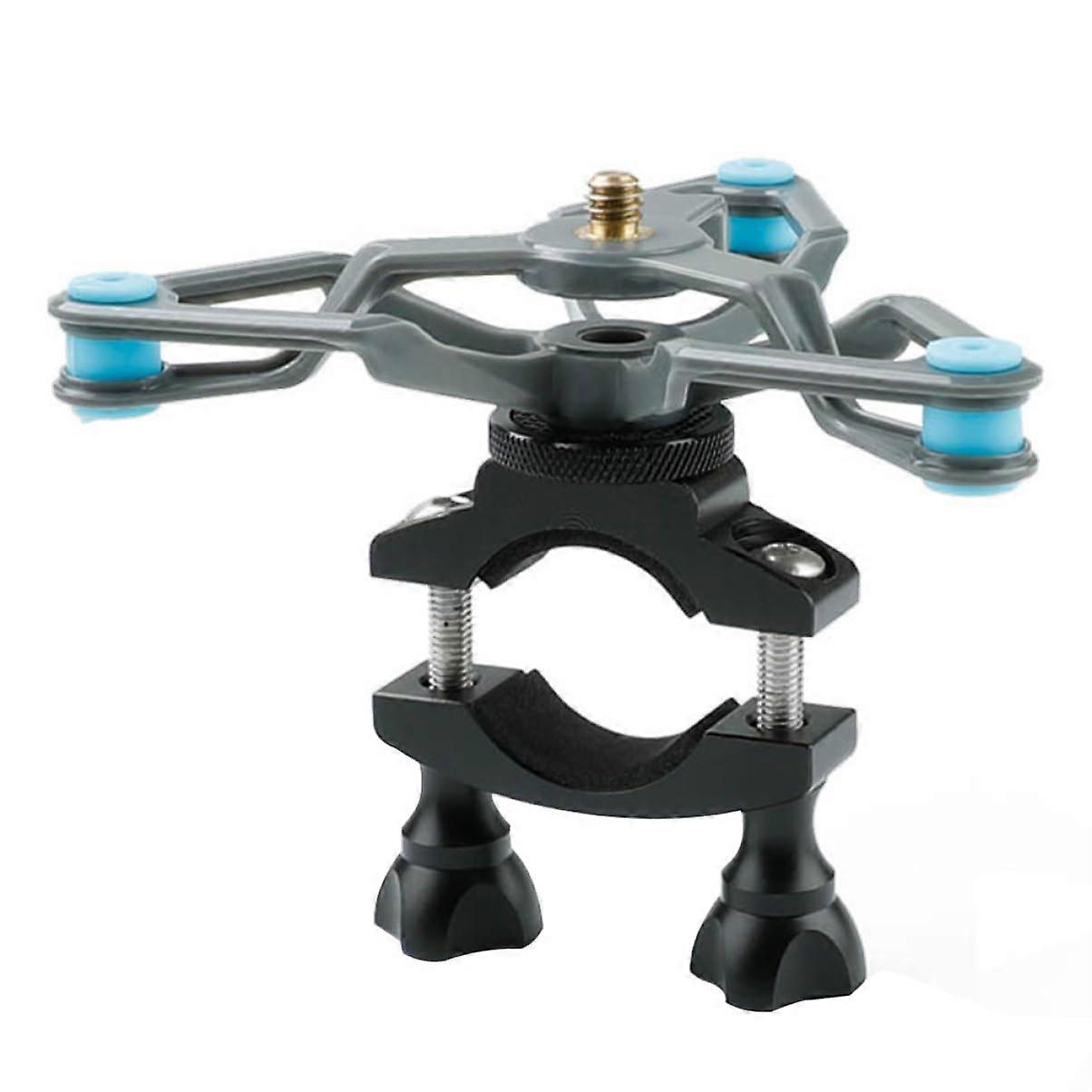 Bike Camera Mount For Action Cameras GoPro Compatible Shockproof Design Easy Installation Smooth Recordings